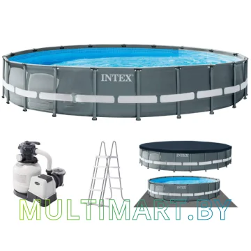 Каркасный бассейн Intex Ultra Frame 26334NP (610х122) картинка 2